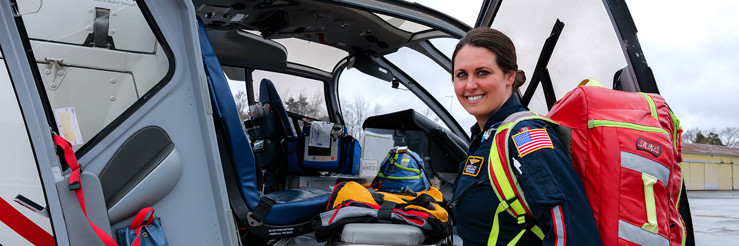 ɫƵ Alumni to the Rescue: Amber Hontz – Flight Paramedic